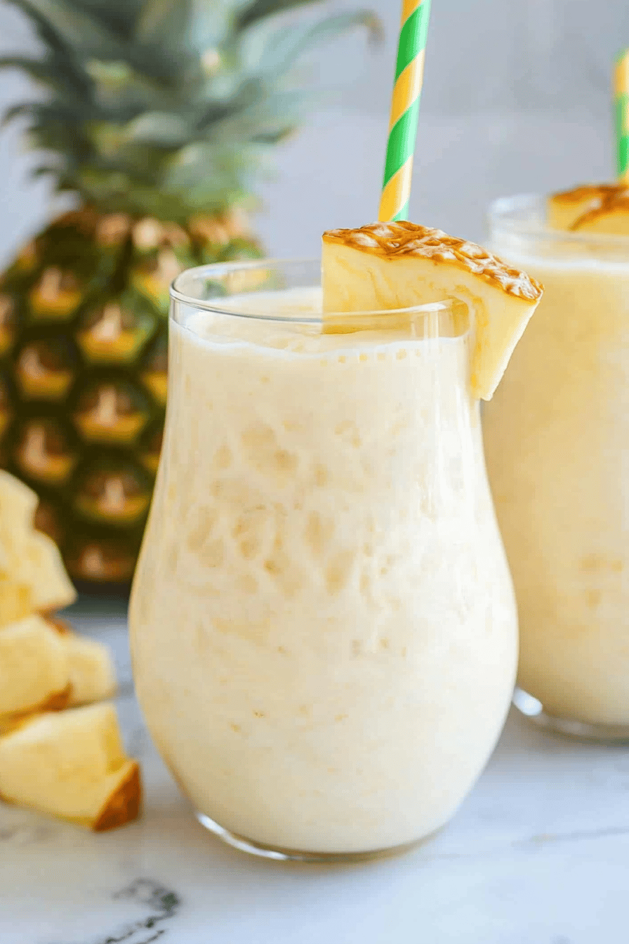 Dole Whip Recipe Final Dish Presentation