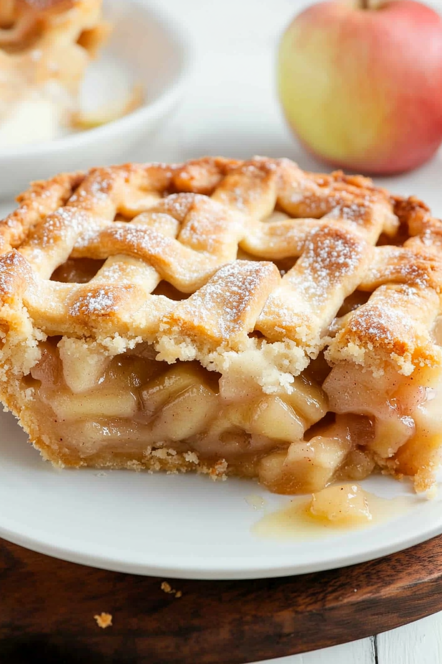 Dutch Apple Pie Final Dish Presentation