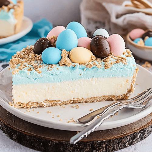 Easter Egg Cheesecake