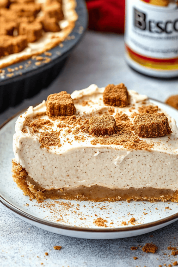 Frozen Biscoff Pie