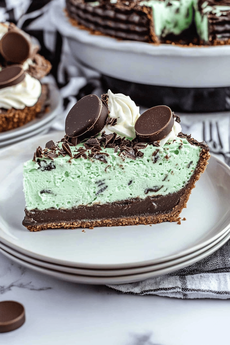 Grasshopper Pie Recipe