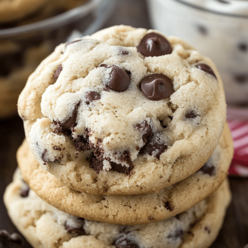Ice Cream Chocolate Chip Cookies