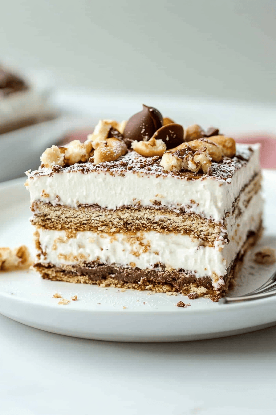 Icebox Cake Recipe Final Dish Presentation