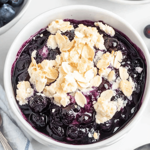Instant Pot Blueberry Cobbler