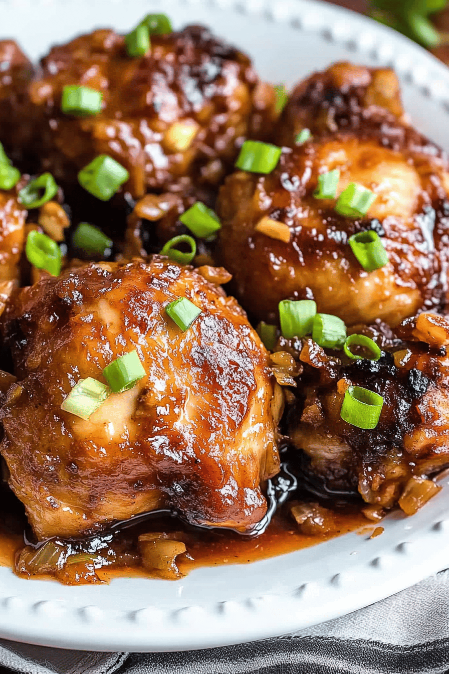Instant Pot Chicken Adobo ingredients