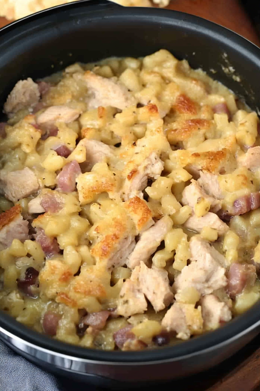 Instant Pot Chicken Cordon Bleu Final Dish Presentation