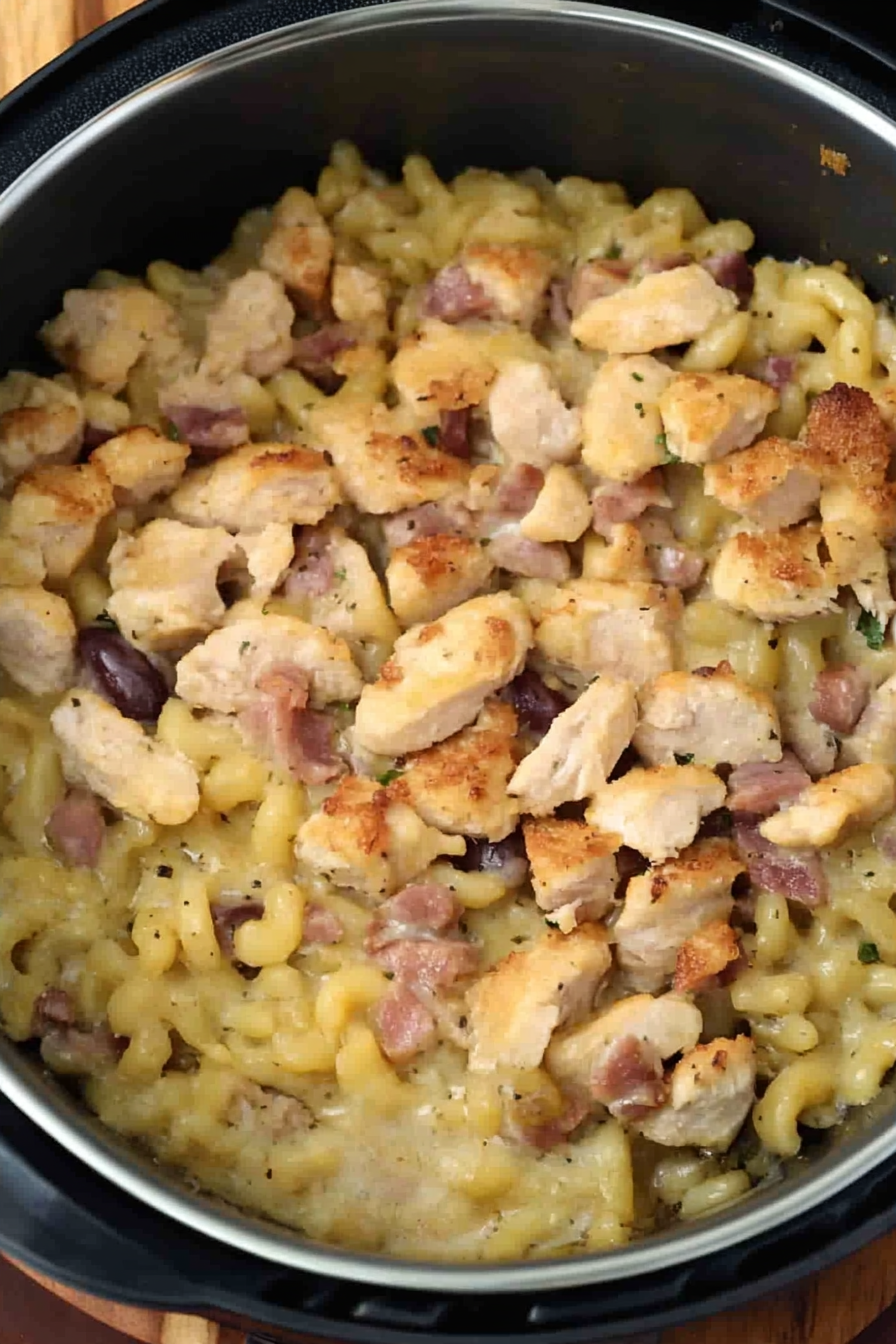 Instant Pot Chicken Cordon Bleu