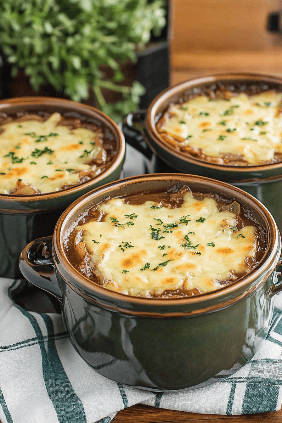 Instant Pot French Onion Soup ingredients
