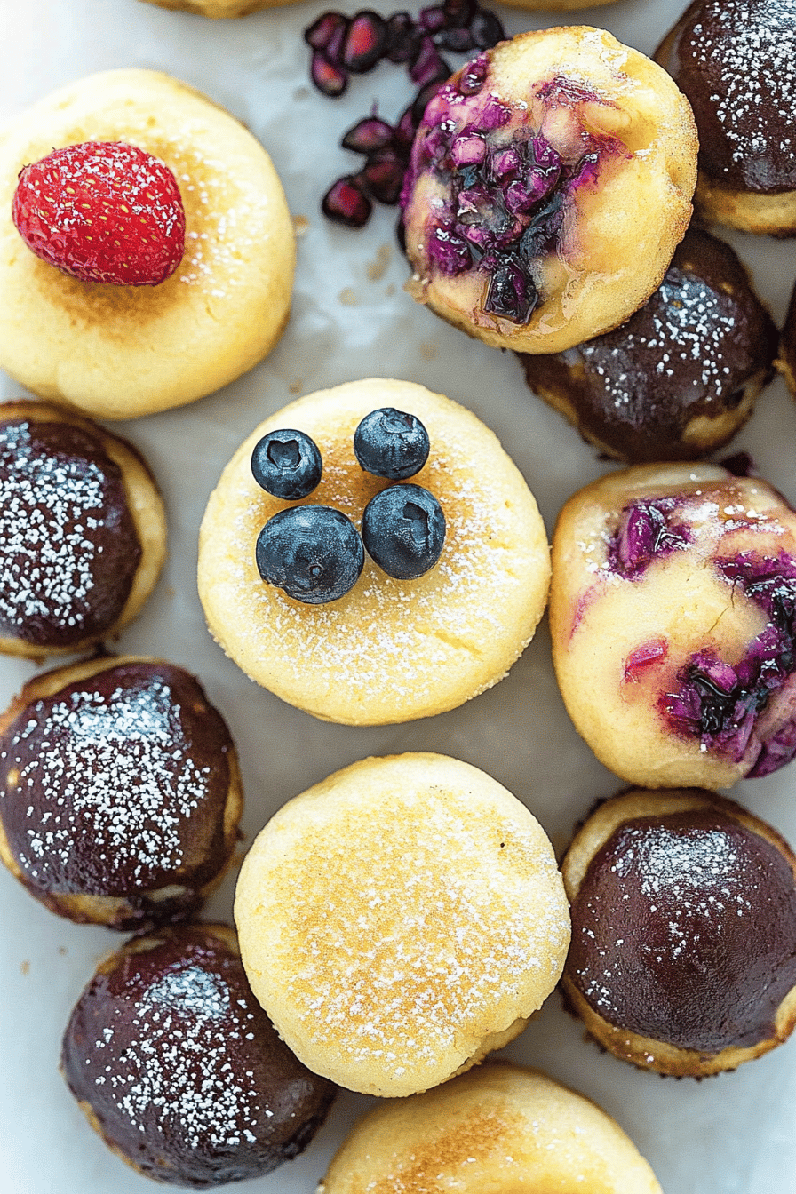 Instant Pot Pancake Bites Final Dish Presentation