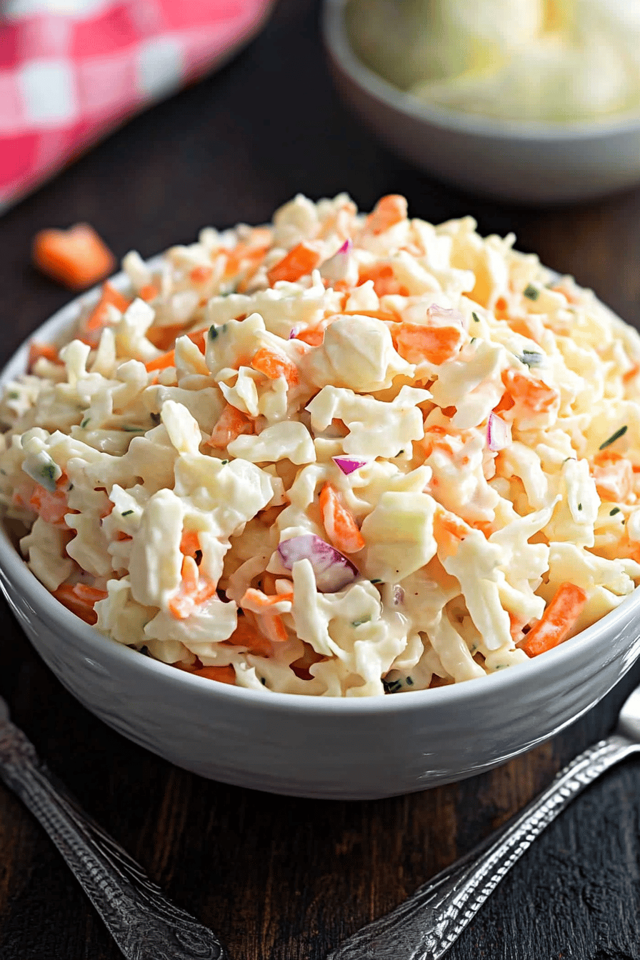 KFC Coleslaw Recipe ingredients