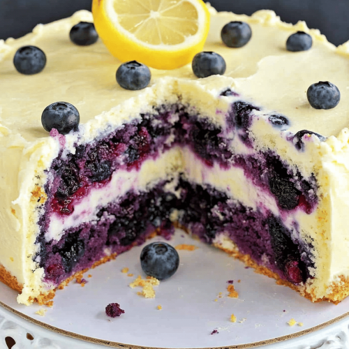 Lemon Blueberry Cake