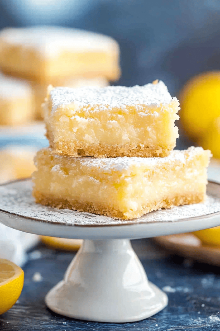 Lemon Cake Bars