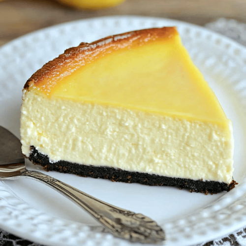 Lemon Cheesecake Recipe