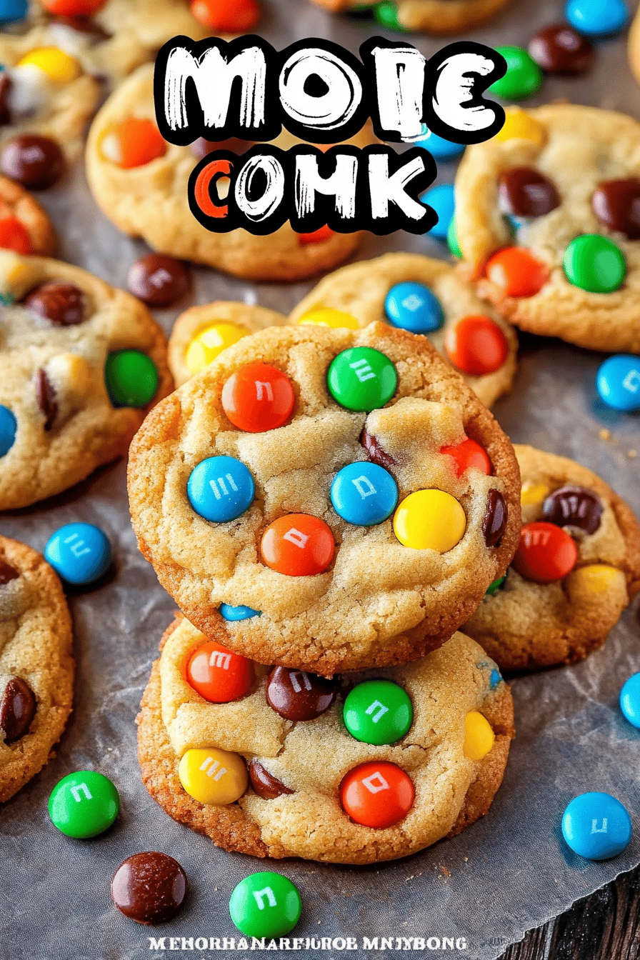 M&M Cookies Recipe ingredients