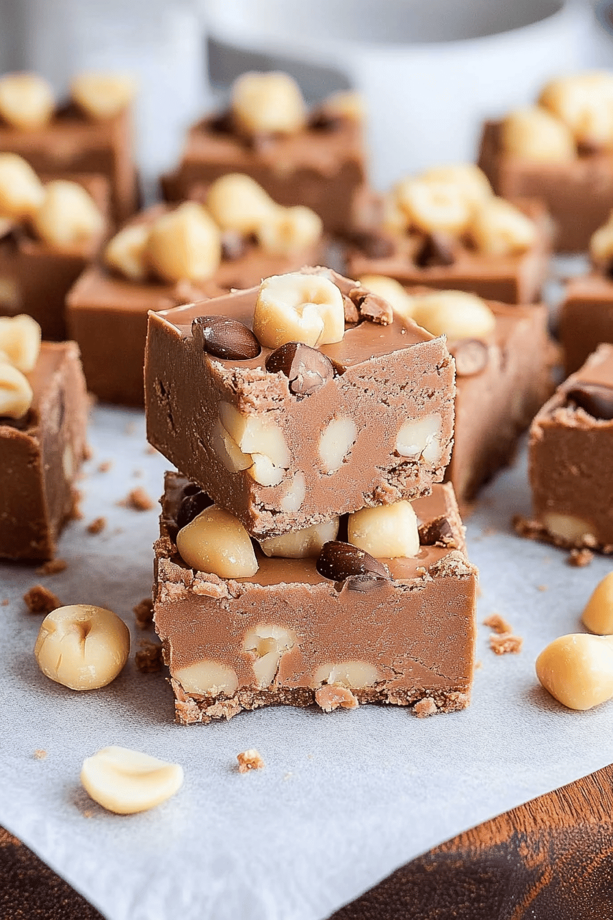 Macadamia Nut Fudge ingredients