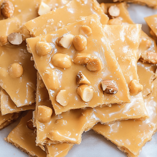 Microwave Peanut Brittle