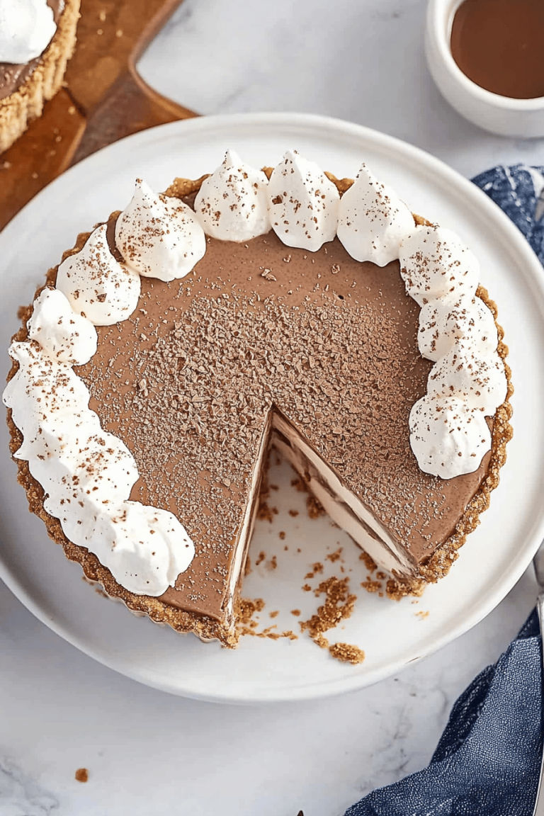 No-Bake Nutella Cheesecake