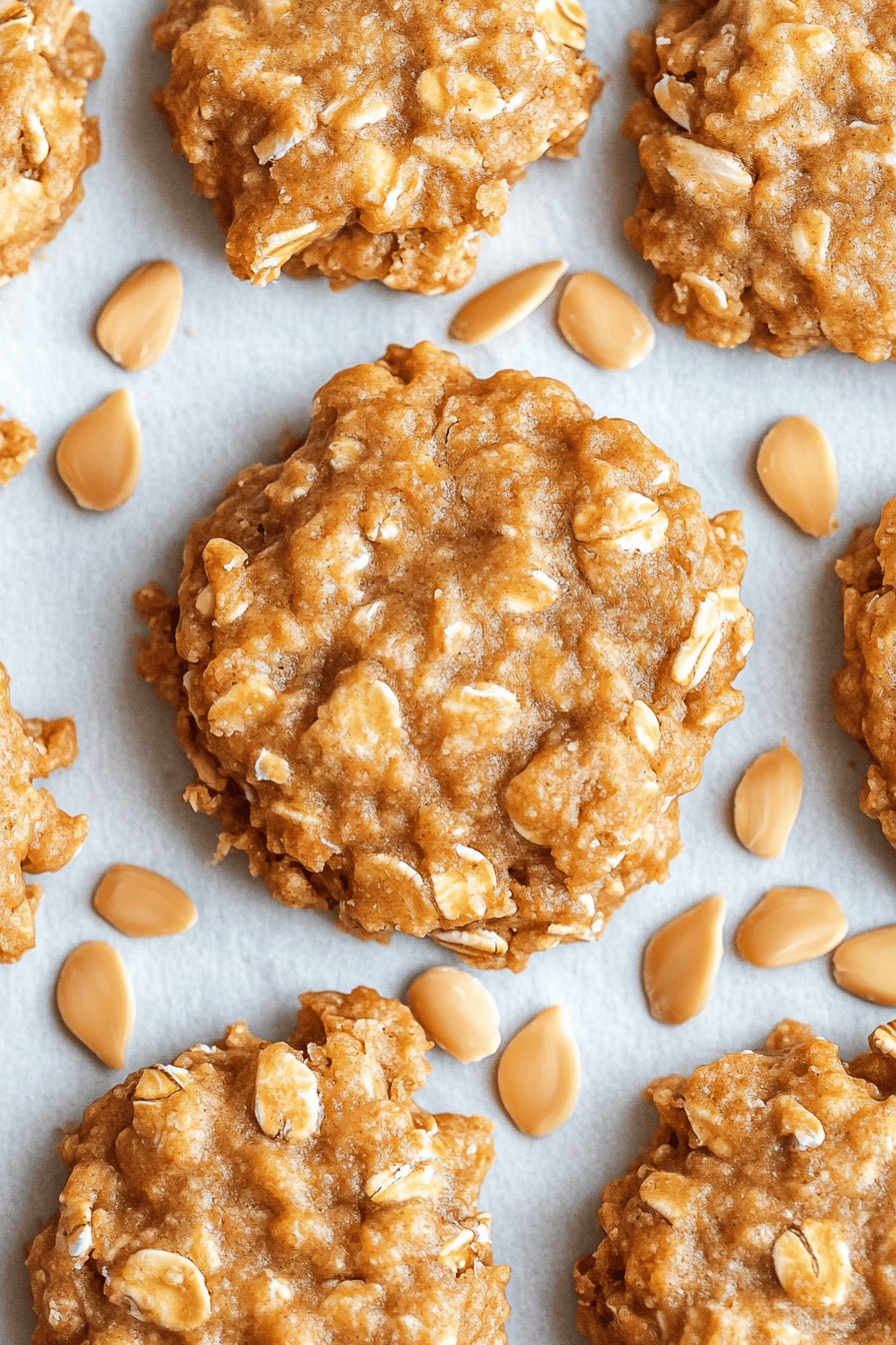 No-Bake Oatmeal Scotchies Final Dish Presentation