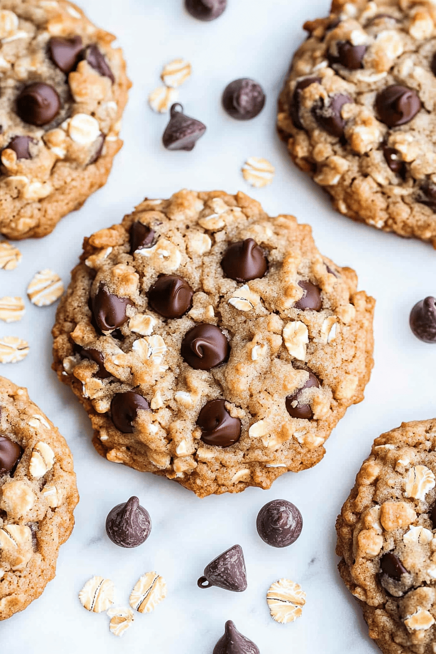 Oatmeal Chocolate Chip Cookies ingredients