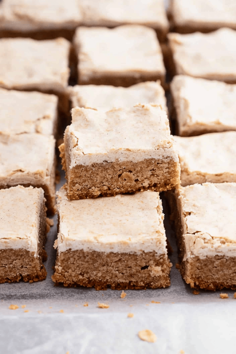 Oatmeal Scotchie Bars