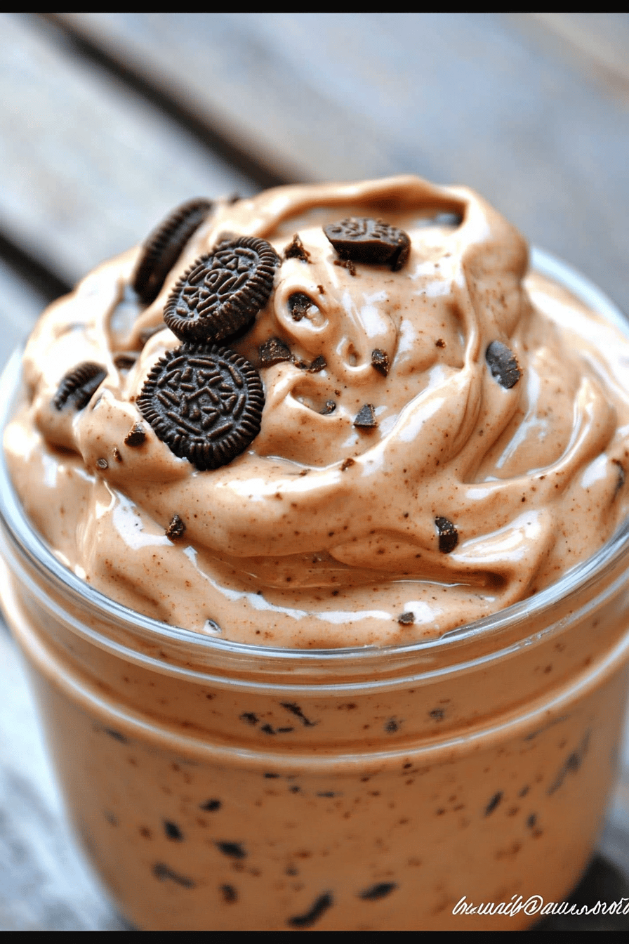 Oreo Peanut Butter Dip ingredients