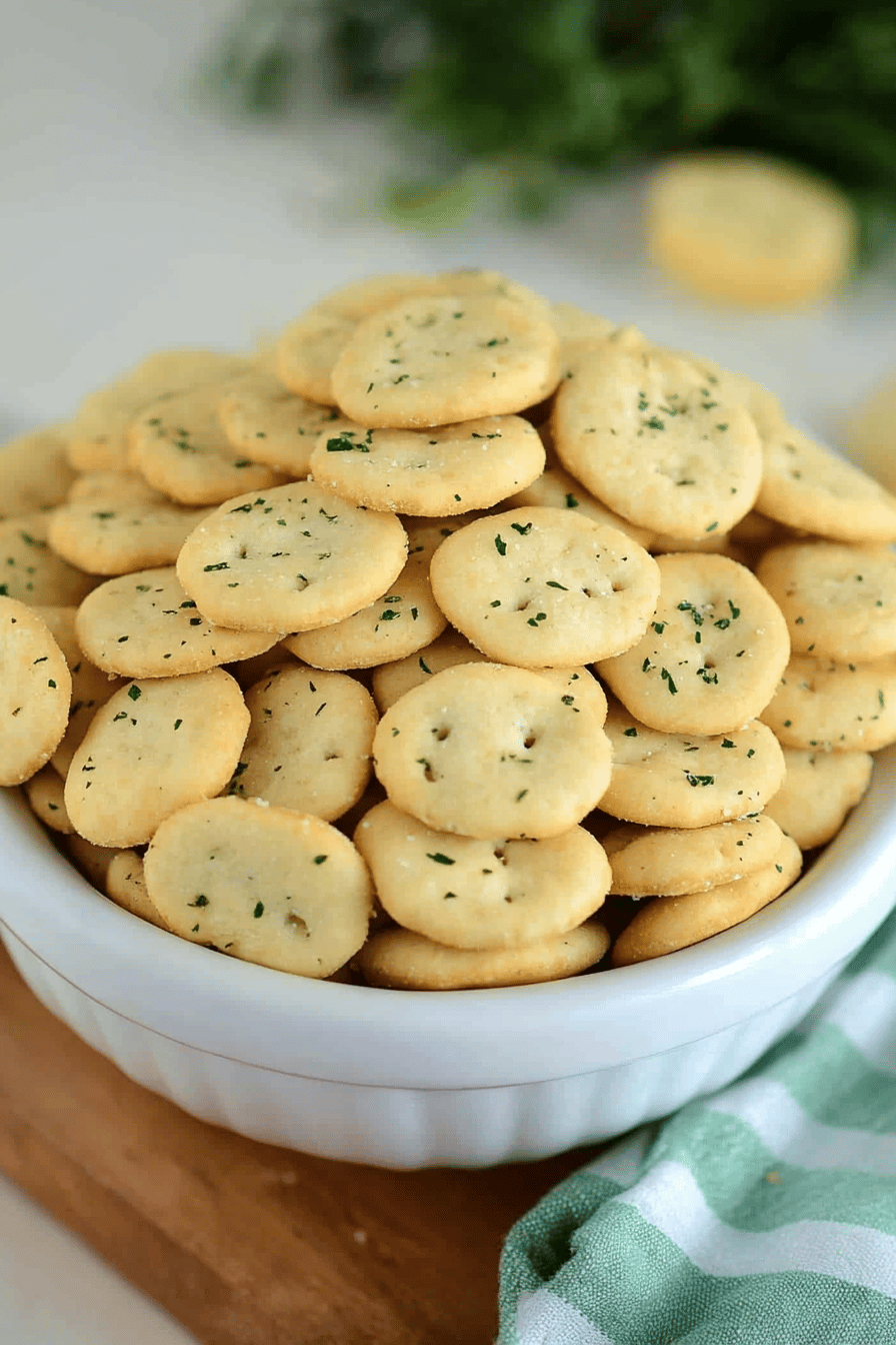 Oyster Cracker Snack ingredients