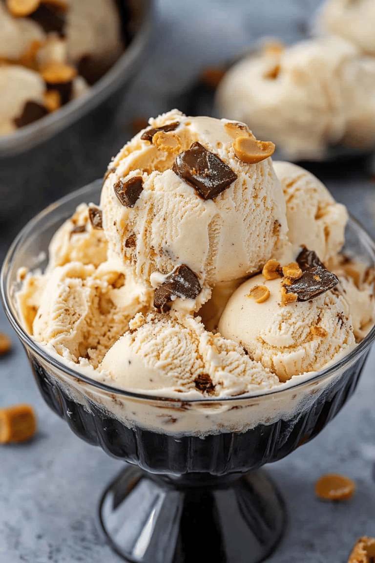 Peanut Butter Cheesecake Ice Cream