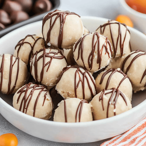 Peanut Butter Cookie Dough Truffles