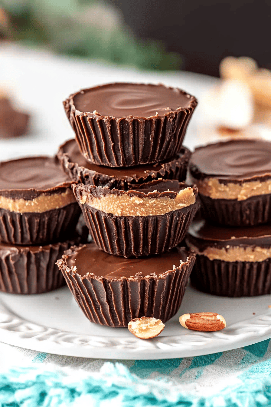 Peanut Butter Cups Recipe Final Dish Presentation