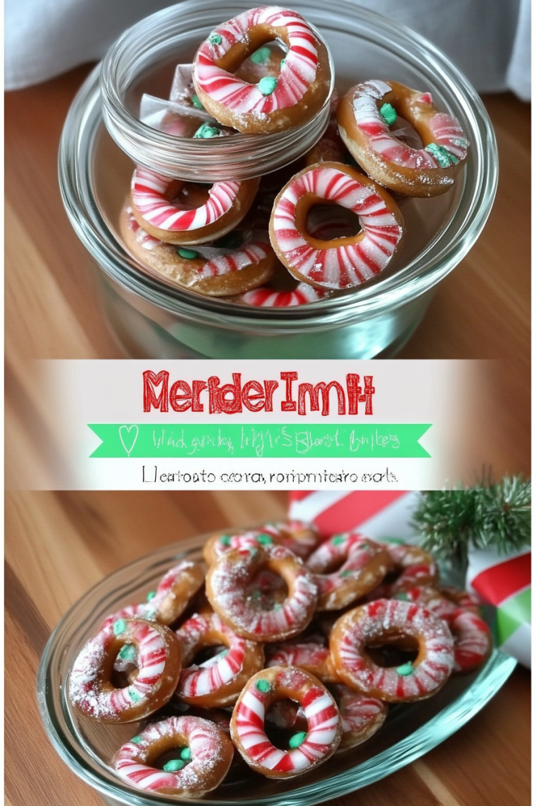 Peppermint Pretzel Gift Idea