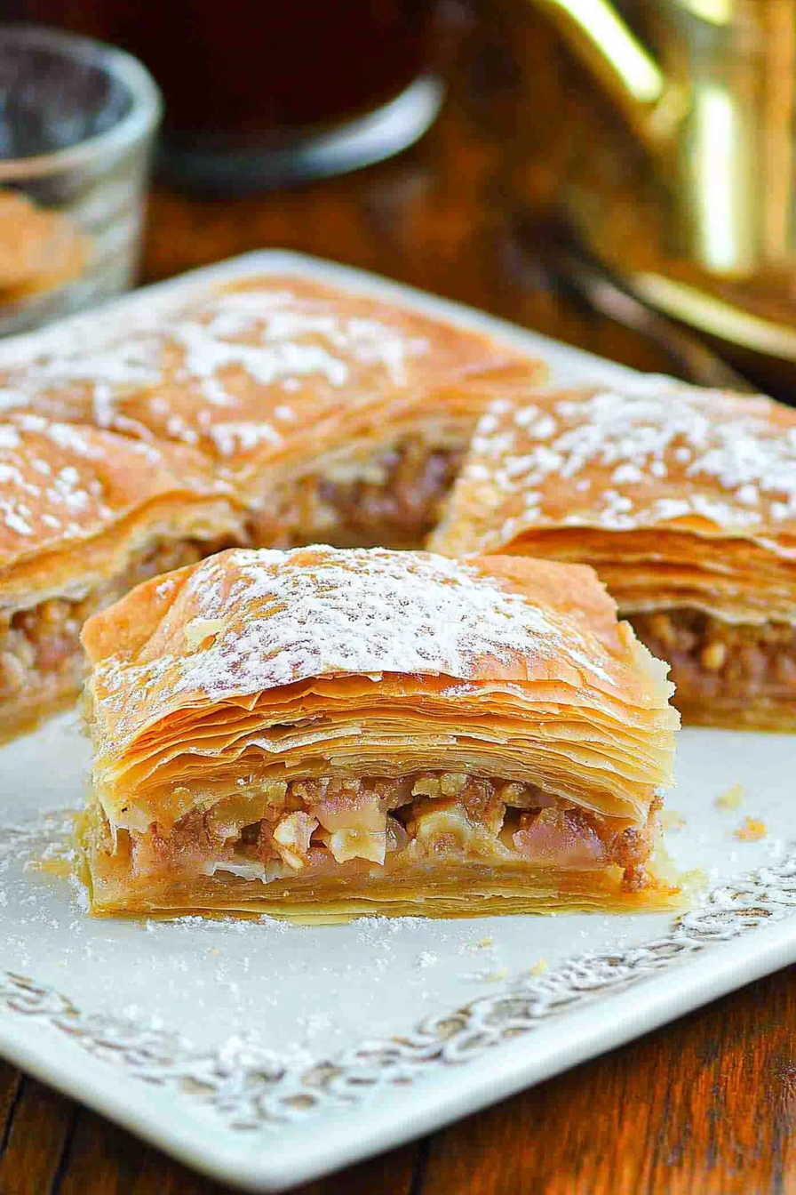 Perfect Baklava Recipe Final Dish Presentation
