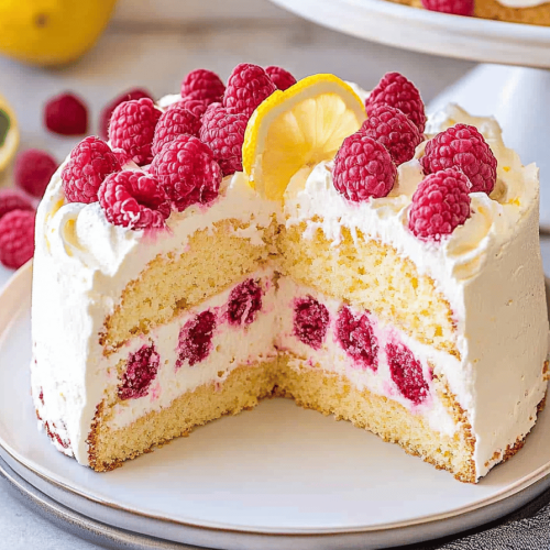 Raspberry Lemon Cake Tips