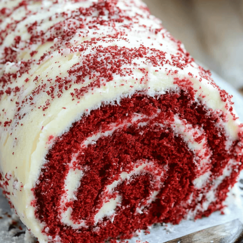 Red Velvet Cake Roll