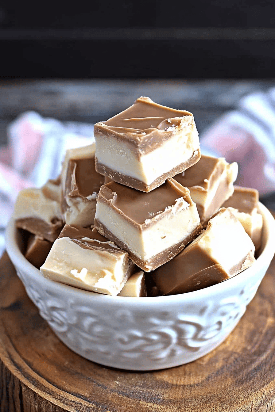 Root Beer Float Fudge ingredients