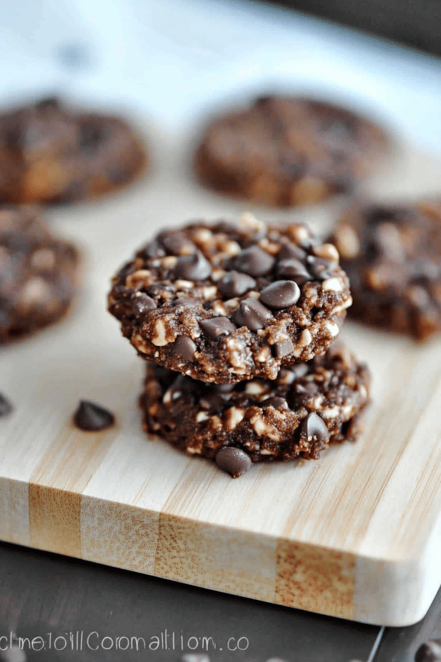 Skinny No-Bake Cookies Final Dish Presentation