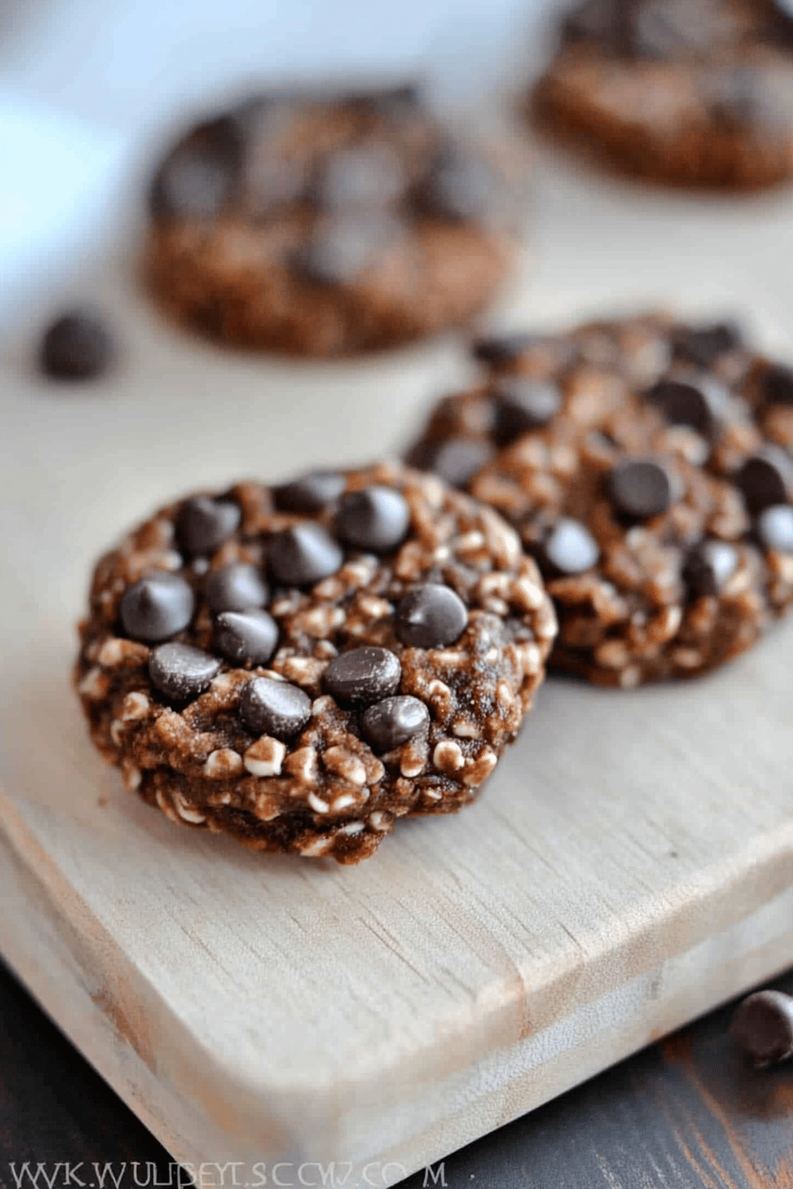 Skinny No-Bake Cookies ingredients