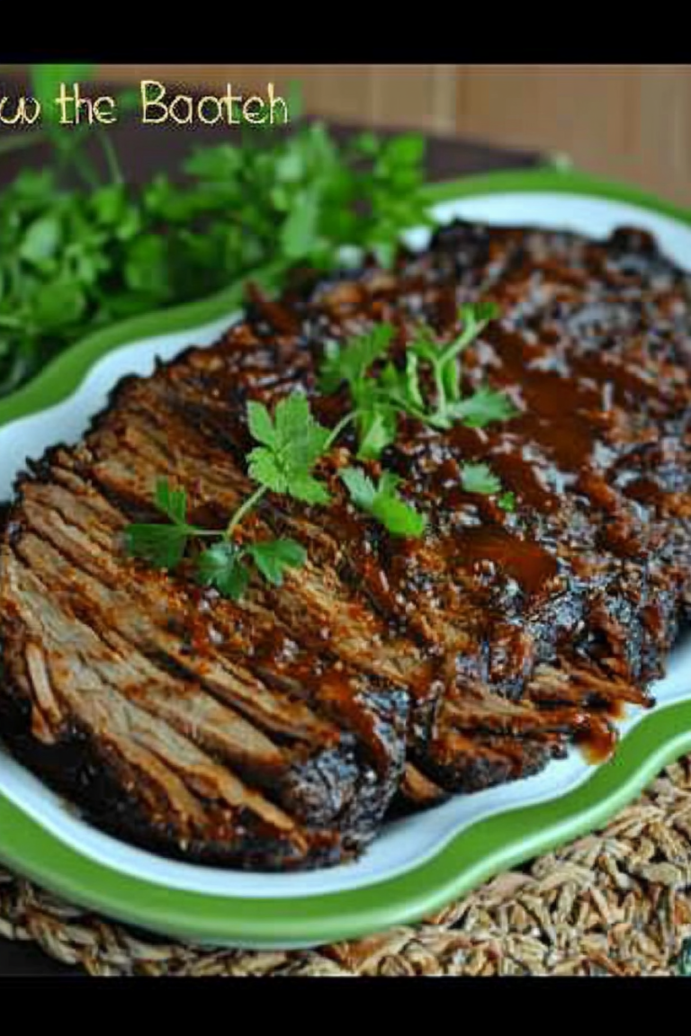 Slow Cooker BBQ Brisket