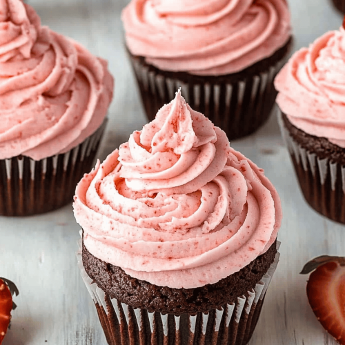 Strawberry Buttercream Frosting