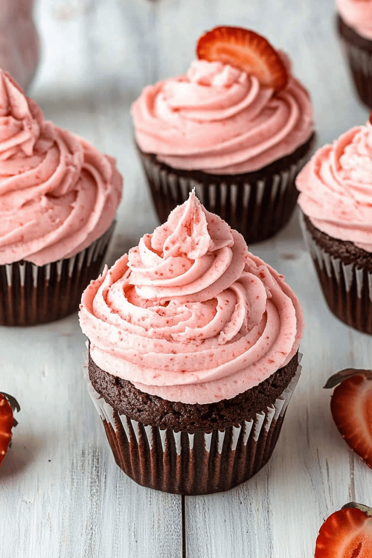 Strawberry Buttercream Frosting