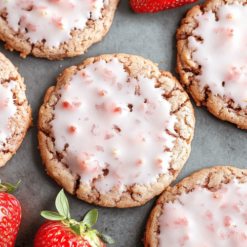 Strawberry Cookies Recipe