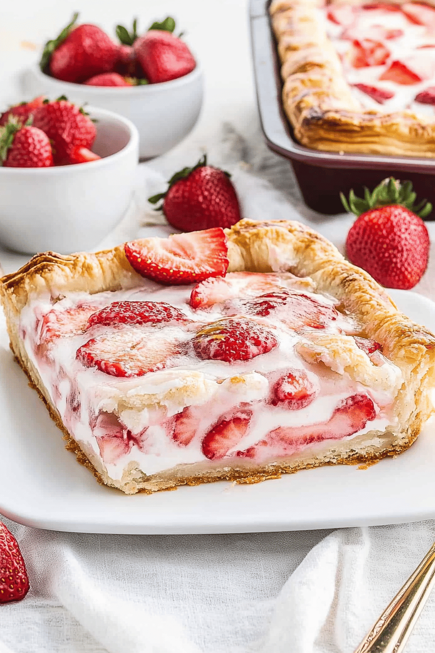 Strawberry Cream Cheese Danish ingredients