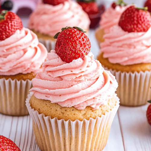 Strawberry Cupcakes