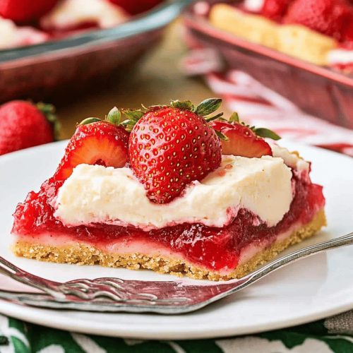 Strawberry Pie Bars