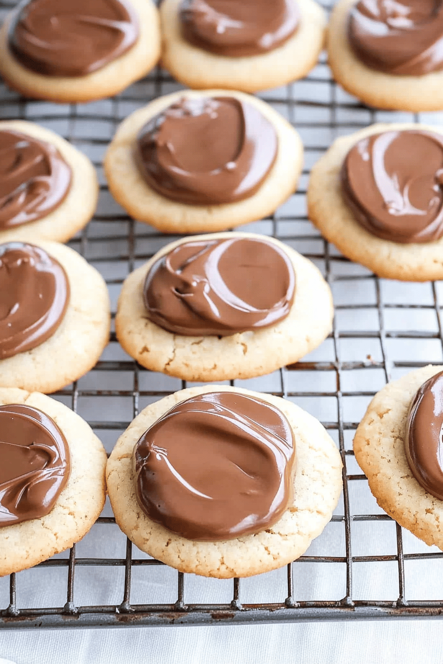 Twix Cookies Recipe Final Dish Presentation