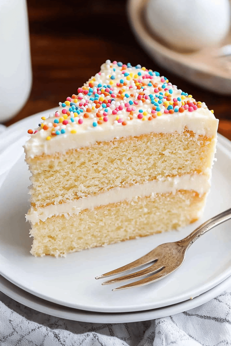 Vanilla Cake Recipe