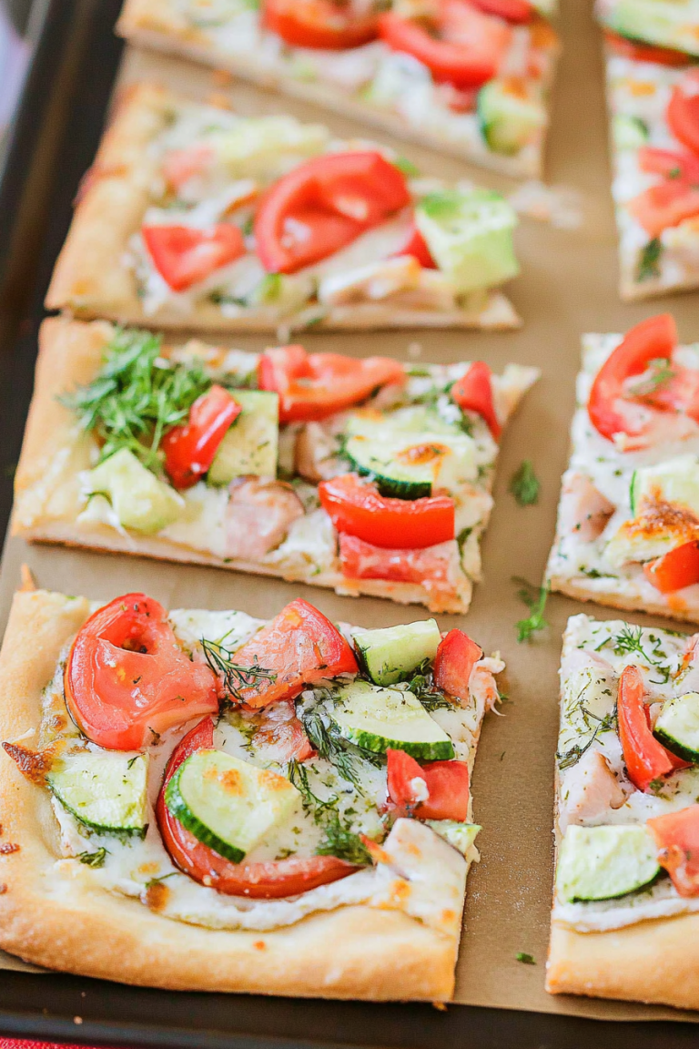 Veggie Dill Pizza