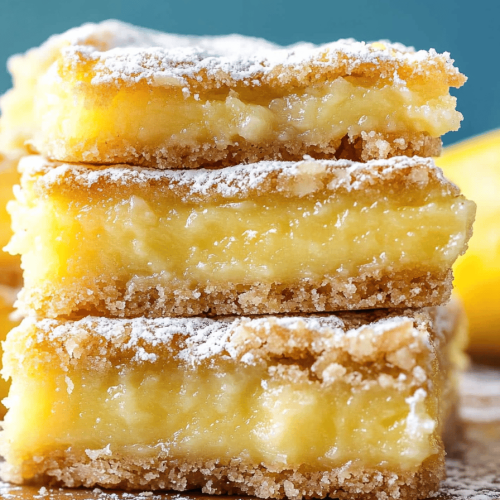 White Chocolate Lemon Bars