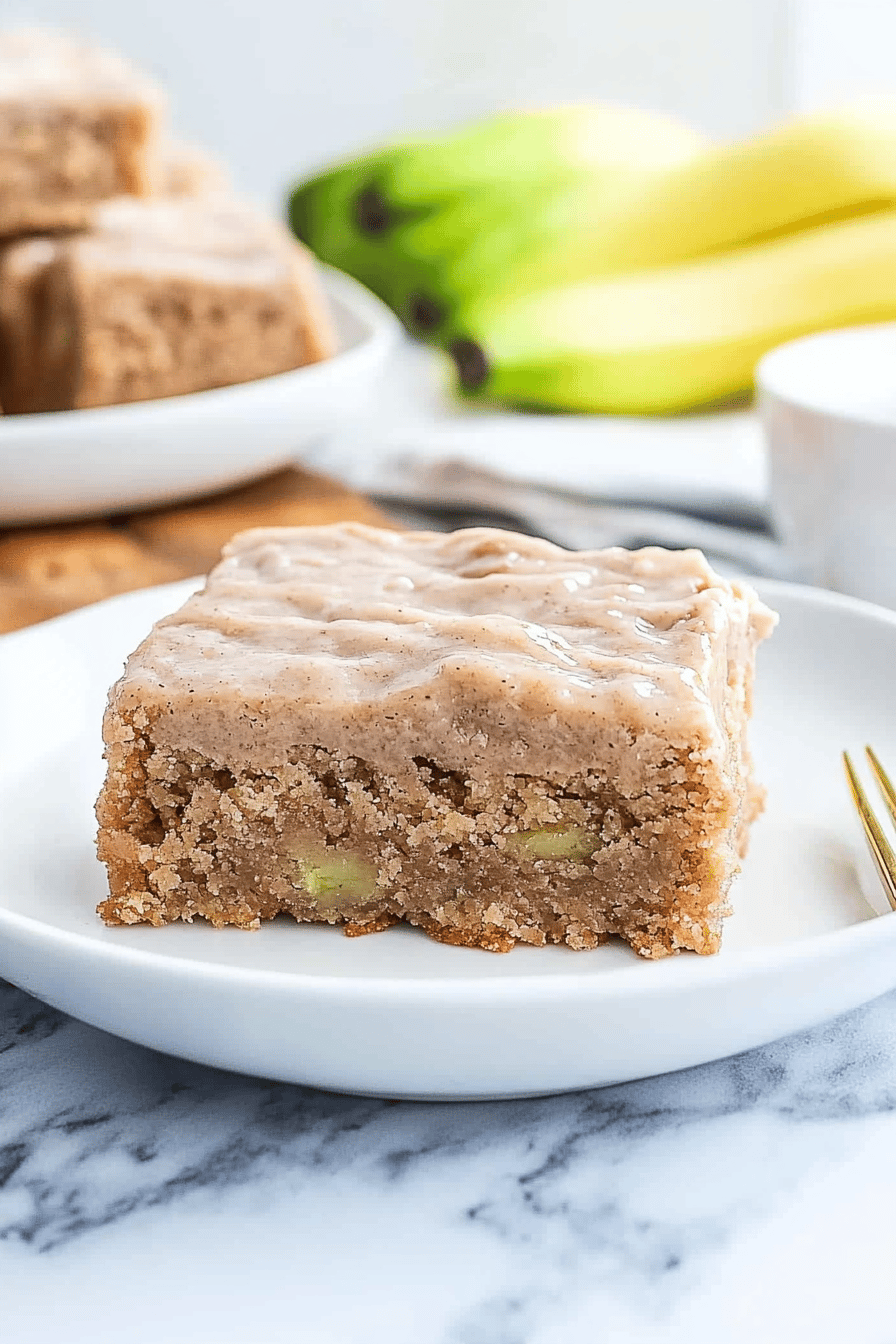 Zucchini Banana Bars ingredients