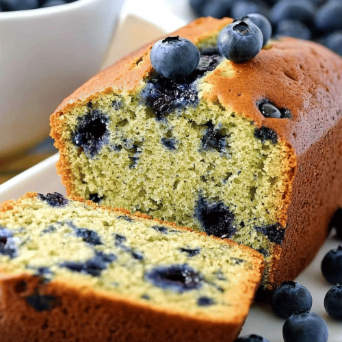 Zucchini Blueberry Bread