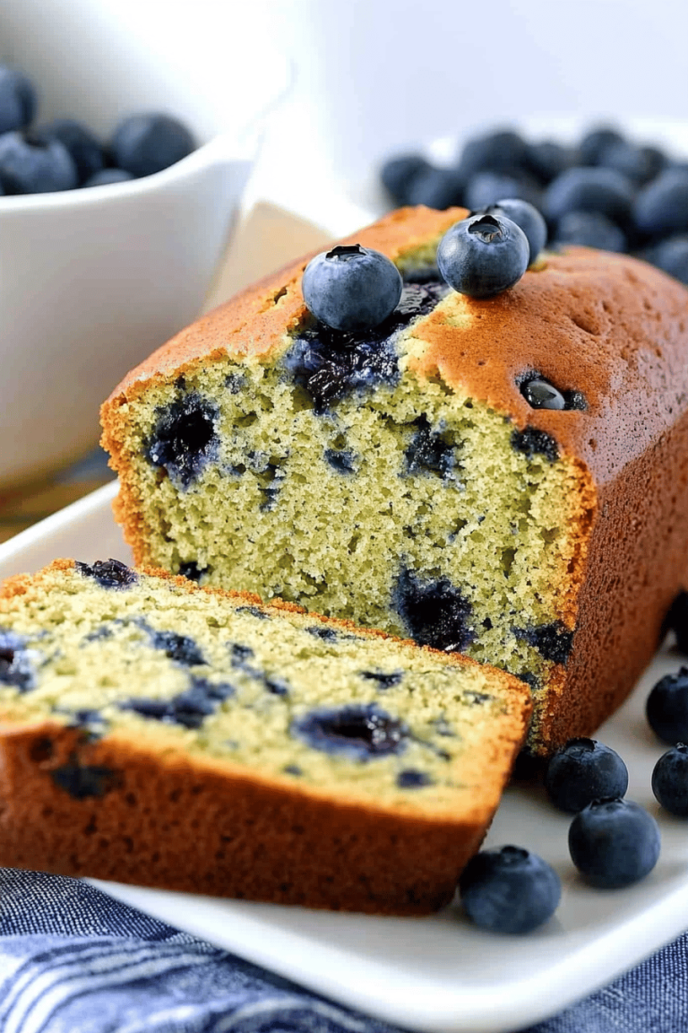 Zucchini Blueberry Bread